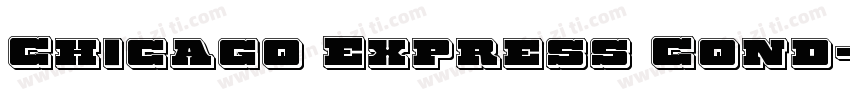 Chicago Express Cond字体转换
